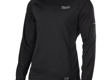 MILWAUKEE MAGLIA TERMICA A MANICHE LUNGHE L4 HBLB-301 COLORE NERO