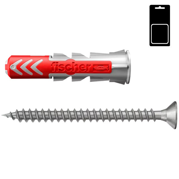 FISCHER TASSELLO DUOPOWER S K IN BI-MATERIALE CON VITE IN BLISTER