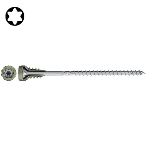 FISCHER VITE PER LEGNO REGOLABILE FAFS ZINCATA BIANCA