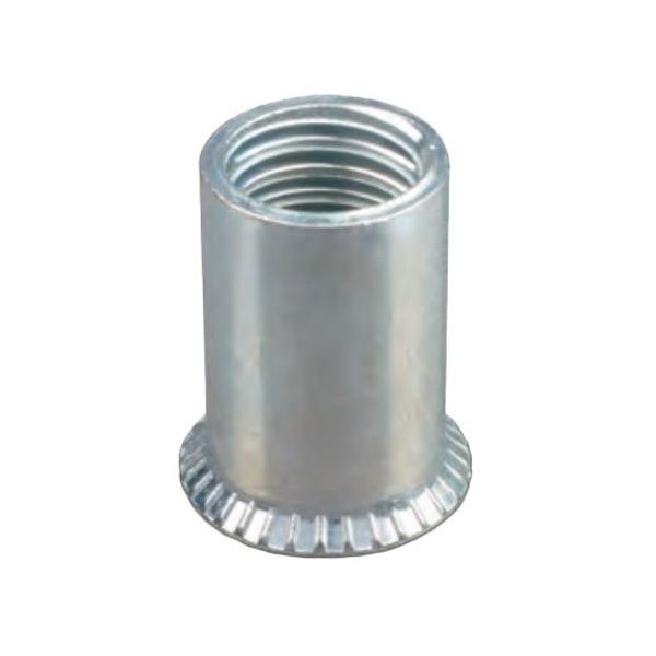 FAR INSERTO FILETTATO IN ACCIAIO A TESTA SVASATA FTS