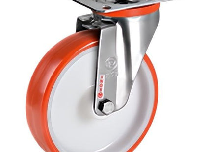 TELLURE ROTA RUOTA 60 SUPPORTO GIREVOLE INOX