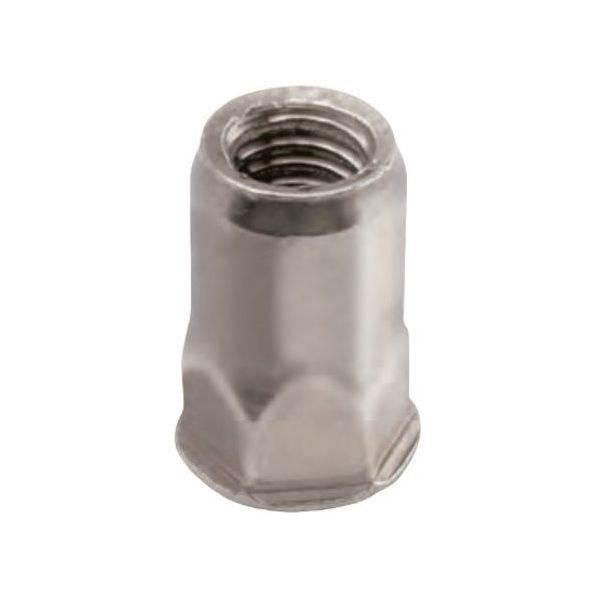 FAR INSERTO FILETTATO IN INOX TR GAMBO SEMI-ESAGONALE IE-INOX A2