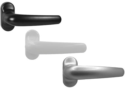 VITEL MANIGLIA CON MOLLA PER PORTE IN ALLUMINIO