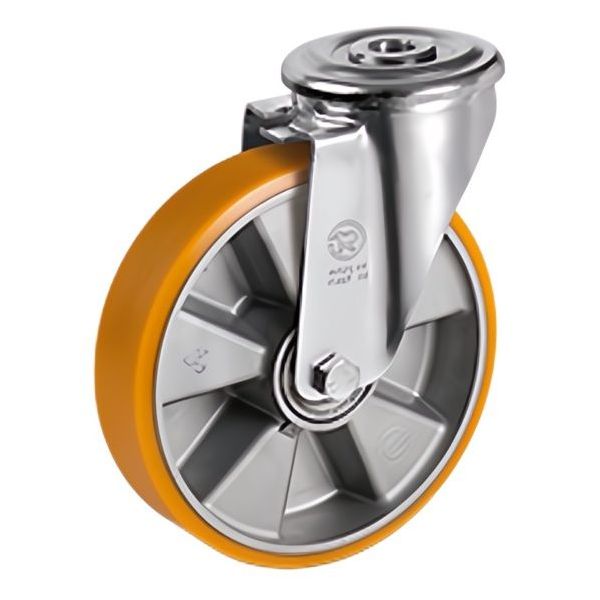 TELLURE ROTA RUOTA 65AL SUPPORTO GIREVOLE CON FORO