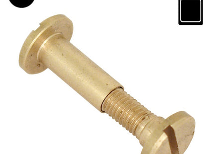 SODIFER VITI A CANNOCCHIALE IN OTTONE IN CONF.BLISTER DA PZ 4