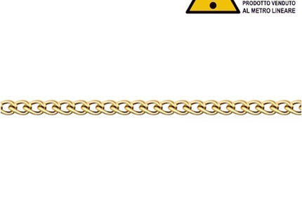 MINUTEX CATENA FILO IN ACCIAIO OTTONATO MOD. 882