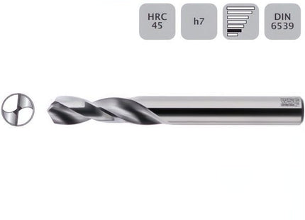 WSG PUNTA ELICOIDALE 9001 EXTRA CORTA IN HM DIN6539