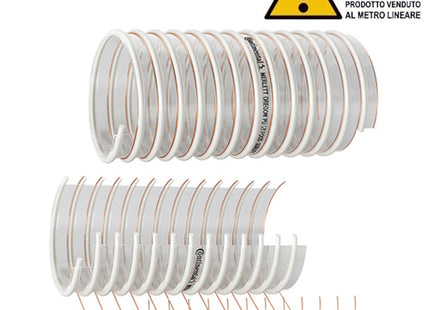 MERLETT TUBO OREGON PU ET ANTISTATICO SPIRALE PVC E RAME