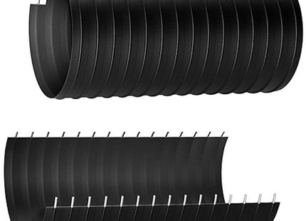 MERLETT TUBO TERMORESISTENTE PU 200°C SPIRALE ACCIAIO