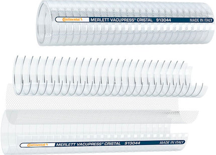 MERLETT TUBO VACUPRESS CRISTAL SPIRALE ACCIAIO