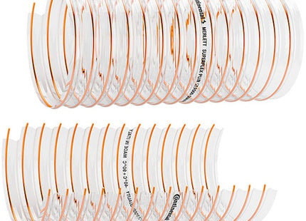 MERLETT TUBO SUPERFLEX PU R SPIRALE ACCIAIO RAMATO