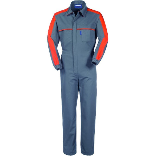 TUTA DA LAVORO MOD. AMSTERDAM COLORE GRIGIO/ARANCIO