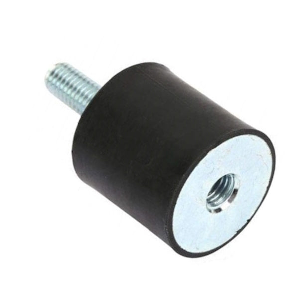 ANTIVIBRANTE IN GOMMA CILINDRICO MASCHIO/FEMMINA