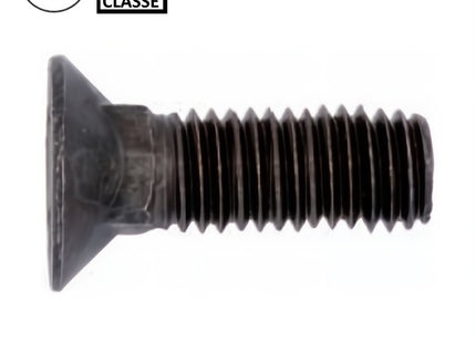 BULLONE TSP CON QUADRO SOTTOTESTA E DADO 10.9 UNI 6104 GREZZO