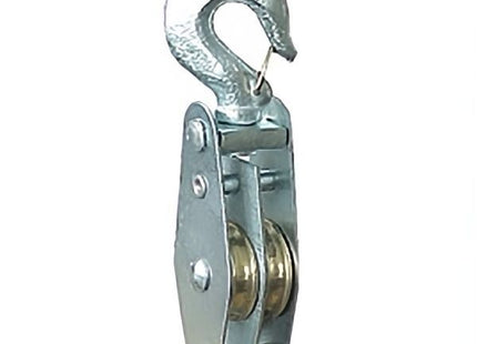 CARRUCOLA DA ELETTRICISTA CON 2 RUOTE IN OTTONE D.MM50 PORTATA KG150*