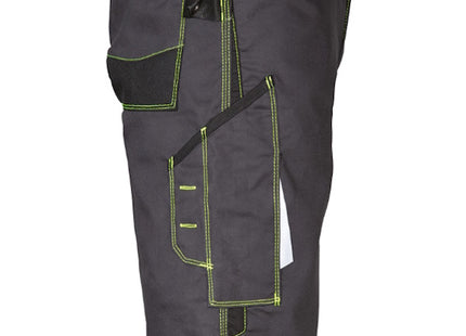COFRA PANTALONCINO CORRIENTES COLORE ANTRACITE/NERO/LIME