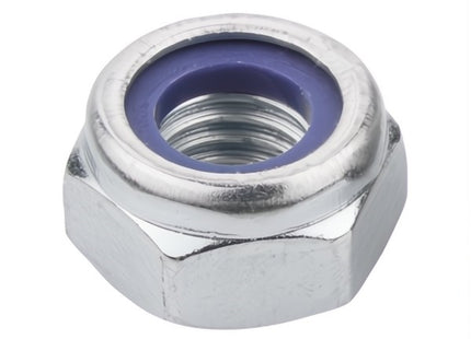 DADO AUTOBLOCCANTE BASSO PASSO FINE CL. 8 Z.BIANCO DIN 985