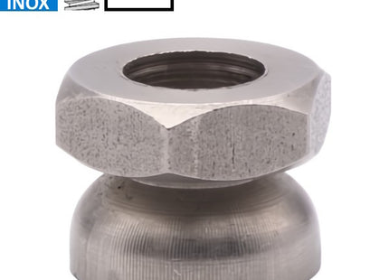 DADO ANTIFURTO A STRAPPO IN ACCIAIO INOX A2