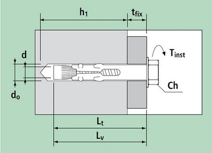 G&amp;B TASSELLO DELTA CON VITE TE