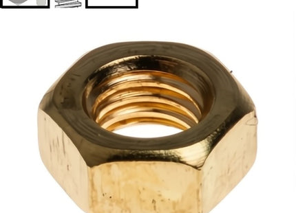 DADO ESAGONALE MEDIO PASSO GROSSO OTTONE UNI 5588 DIN 934