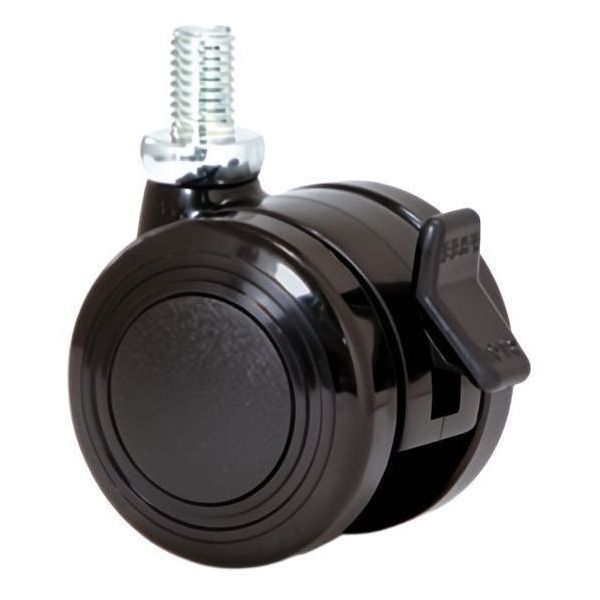 AVO RUOTA ART.172BISB GIREVOLE CON PERNO FILETTATO+FRENO