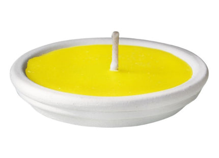 LA BRIANTINA FIACCOLA ALLA CITRONELLA IN CONTENITORE DI GESSO D.CM11