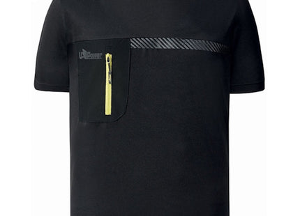 U-POWER T-SHIRT ELASTICIZZATA CHRISTAL COLORE BLACK CARBON