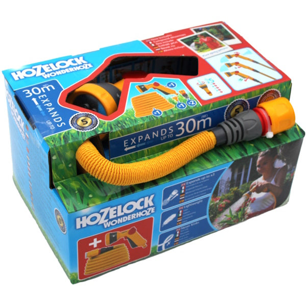 HOZELOCK TUBO ESTENSIBILE WONDERHOZE CON RACCORDI DA MT30