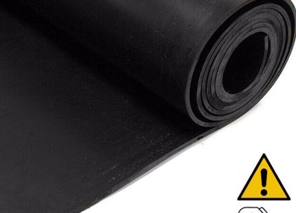 LASTRA IN GOMMA CON TELA NERA