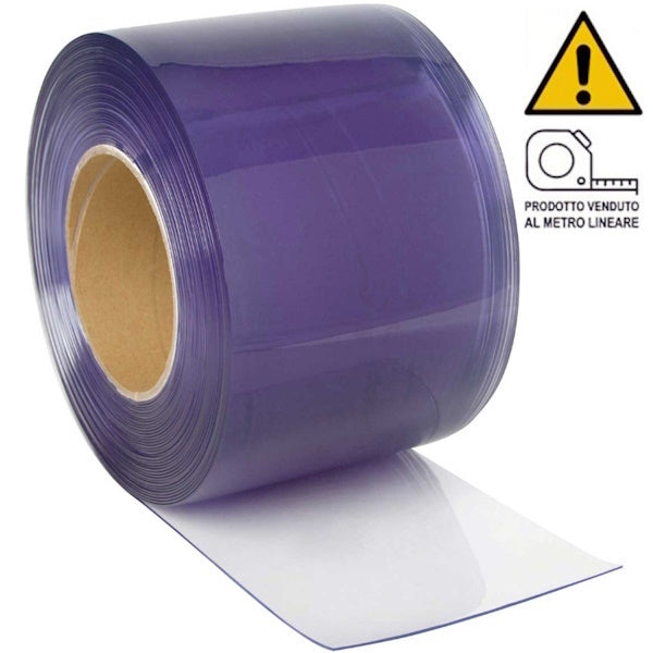 LISTA IN PVC KRISTAL PER PORTE INDUSTRIALI