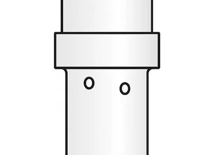 TRAFIMET DIFFUSORE GAS BIANCO IN CERAMICA PLUS 36