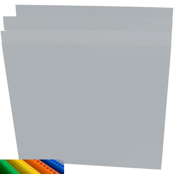 TRAFIL PANNELLO IN POLIPROPILENE ALVEOLARE COLORE GRIGIO