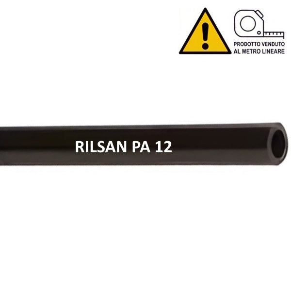 SPIRALFLEX TUBO ARIA RILSAN PA12 COLORE NERO AL MTL.