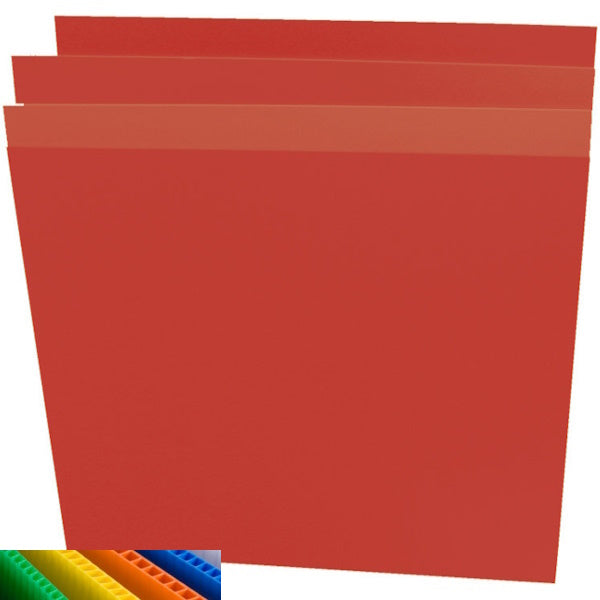 TRAFIL PANNELLO IN POLIPROPILENE ALVEOLARE COLORE ROSSO