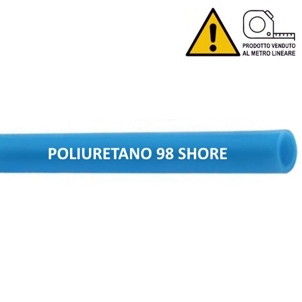 SPIRALFLEX TUBO ARIA POLIURETANO 98 SHORE AZZURRO AL MTL.