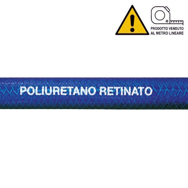 SPIRALFLEX TUBO ARIA POLIURETANO RETINATO BLU AL MTL.