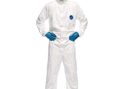 TUTA DI PROTEZIONE MONOUSO DUPONT MOD. TYVEK 500 XPERT BIANCA