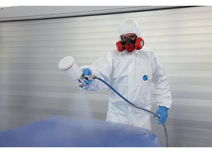 TUTA DI PROTEZIONE MONOUSO DUPONT MOD. TYVEK 500 XPERT BIANCA