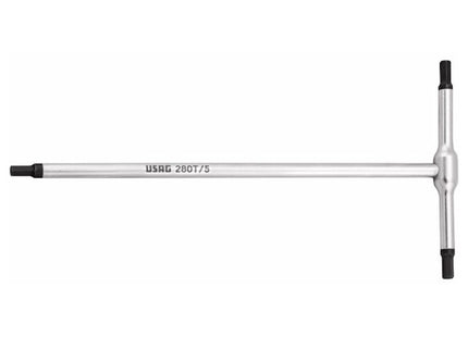 USAG  280T CHIAVE A T CON 3 ESTREMITA&apos; MASCHIO ESAGONALE