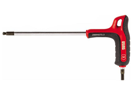 USAG  280HGTS CHIAVE MASCHIO ESAGONALE SFERICA CON IMPUGNATURA