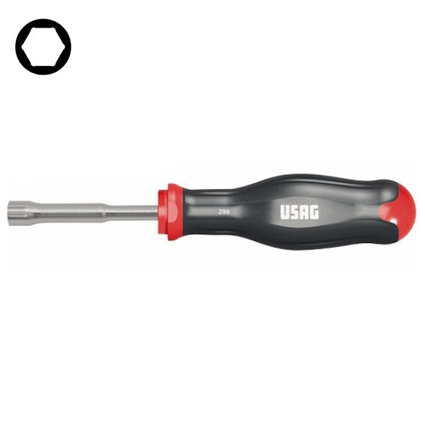USAG  298 CHIAVE A BUSSOLA ESAGONALE CON IMPUGNATURA