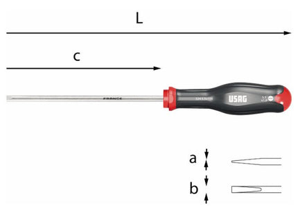 USAG  324 GIRAVITE PUNTA A TAGLIO STANDARD