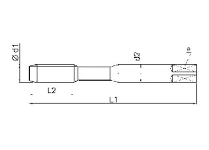 UFS MASCHIO MACCHINA E20 LH-SP HSS-E FORI CIECHI/PASSANTI SX