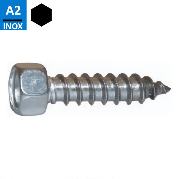 VITE AUTOFILETTANTE TE IN ACCIAIO INOX A2 UNI 6949