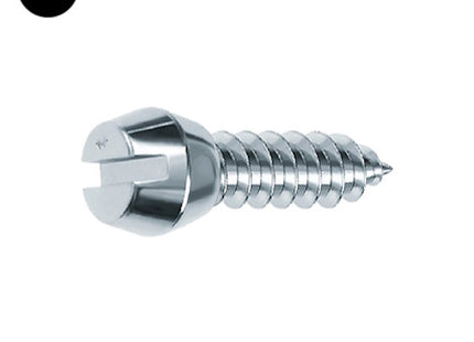 MUSTAD VITE FERMAVETRO TESTA SPECIALE A TAGLIO ZINCATA BIANCA