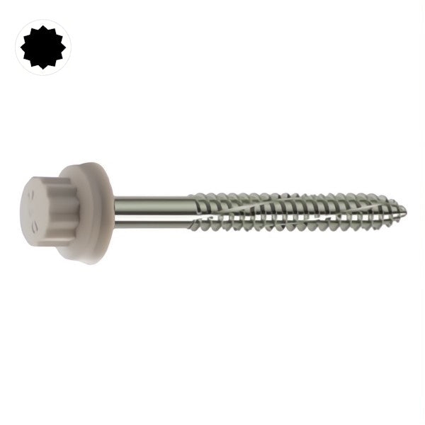 MUSTAD VITE KOVERPLAST BS AUTOFILETTANTE CON TESTA IN PLASTICA*