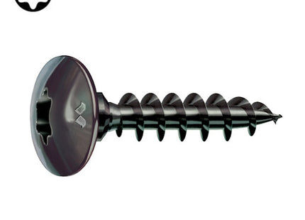 MUSTAD VITE PANELVIT FC TX NEROPLUS PER LEGNO ALLUMINIO PVC