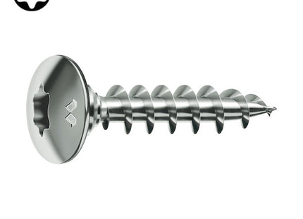 MUSTAD VITE PANELVIT FC TX CHROMITING PER LEGNO ALLUMINIO