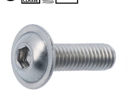 VITE TBEI CON FLANGIA CLASSE 10.9 ZINCATA BIANCA ISO 7380-2