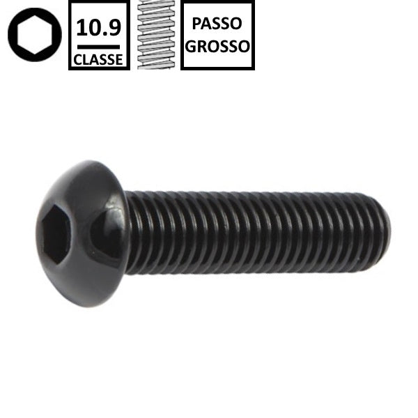 VITE TBEI CLASSE 10.9 GREZZA ISO 7380